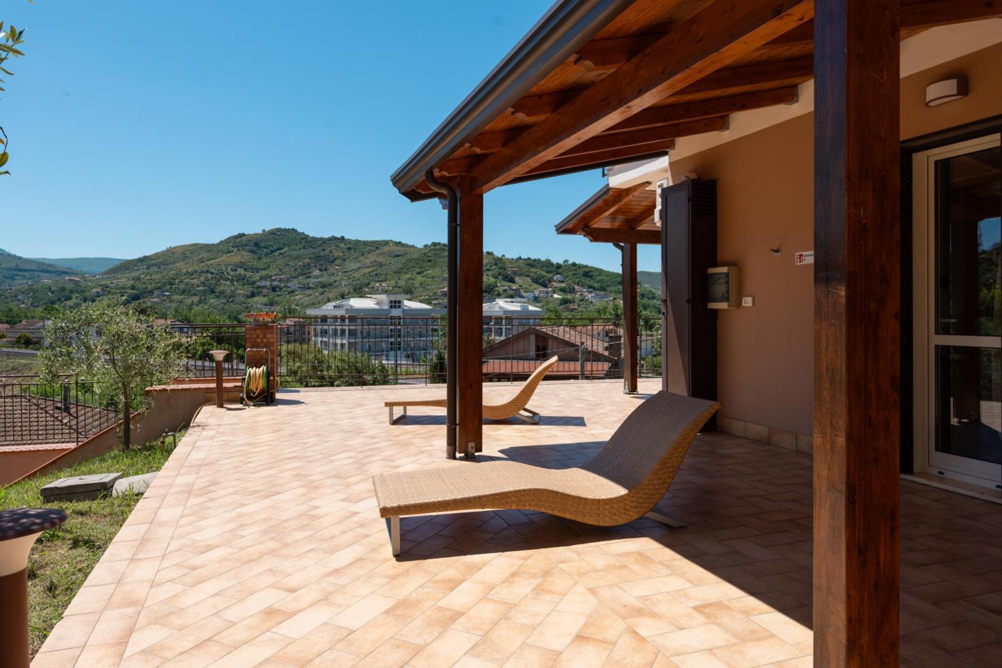 Villa Santangelo Агрополи Экстерьер фото