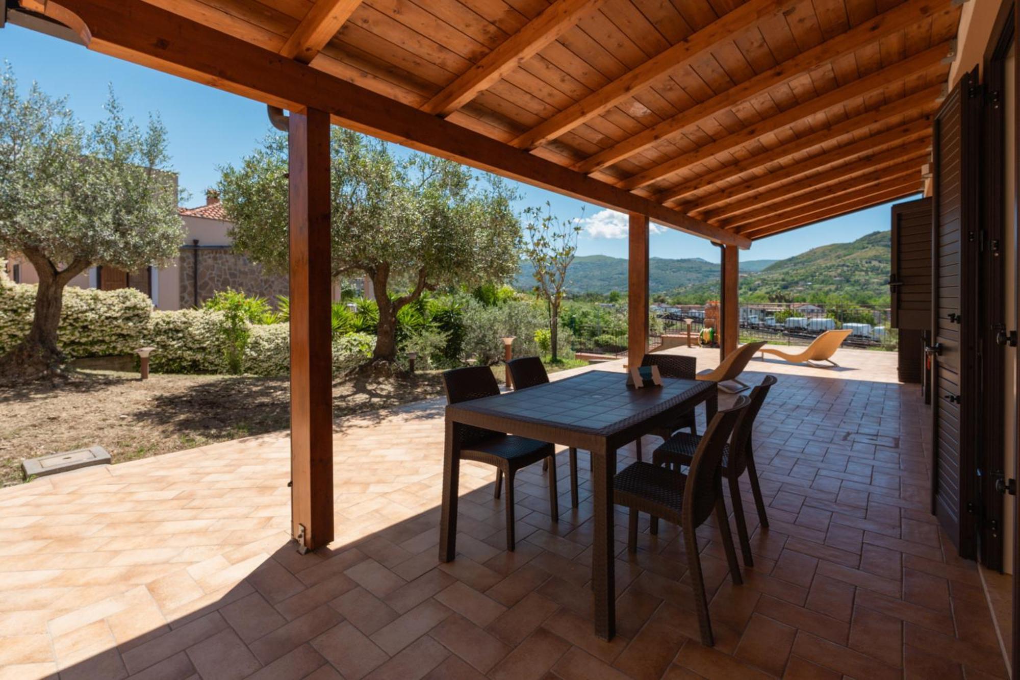 Villa Santangelo Агрополи Экстерьер фото